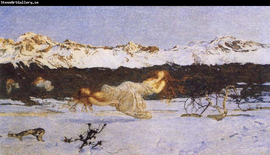 Giovanni Segantini The Punishment of Lust